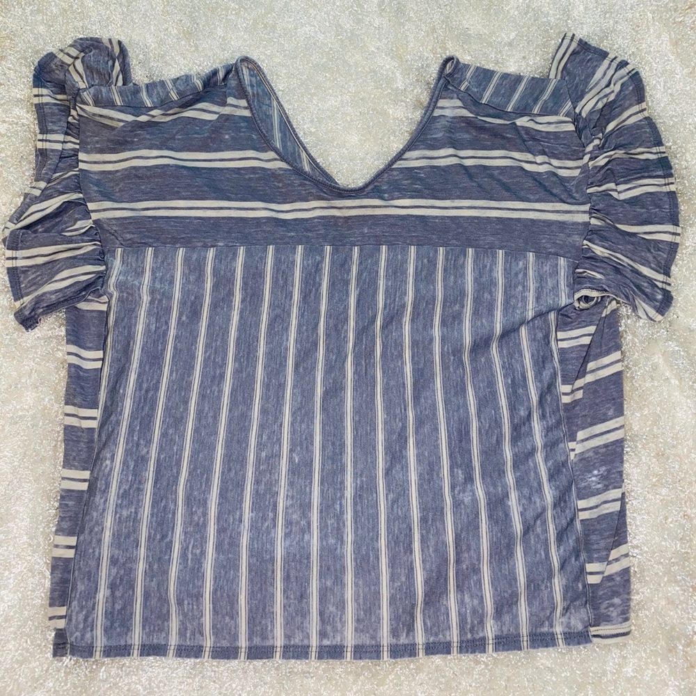 Lucky Brand Stripped Blouse